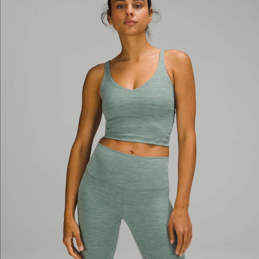 Lululemon Align Tank Heathered Tidewater Teal 8